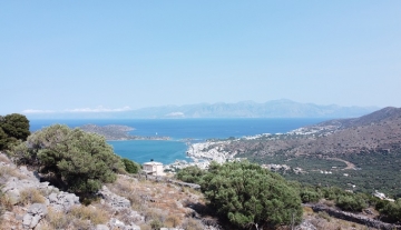 ELPL237 – Building plot with superb sea view in Elounda