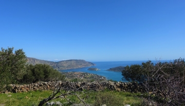 ELPL0705 – 3200m² Building plot with uninterrupted sea view of Elounda Gulf 