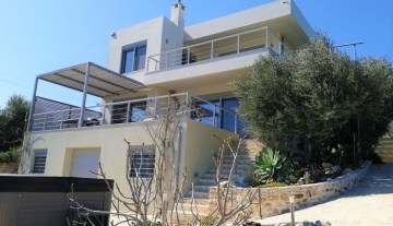 PAV3265 – Spectacular Villa with unique view in Pahia Ammo, Ierapetra